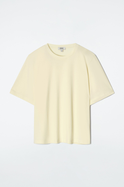 ★Dunst★ VELOUR TSHIRT BUTTER YELLOW_UDTS5A203Y1 7053_a8a648cc23.jpg