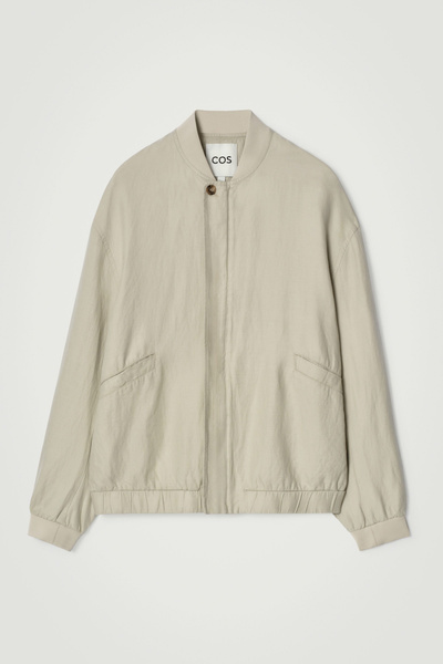 タグ付き　[A.F ARTEFACT] Linen Bomber Jacket A.F ARTEFACT - エーエフ アーティファクト | 正規通販 ALTRA