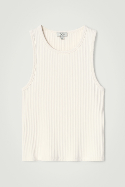 トップス NKNIT unisex washed tank top OFF white unisex washed tank top | NKNIT