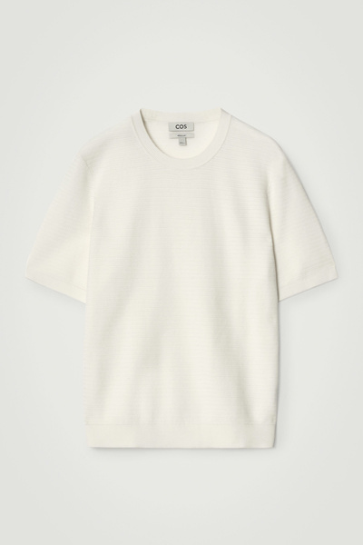 Tシャツ・カットソー CARUSO COTTON KNIT T-SHIRT Caruso short-sleeves cotton T-shirt - men - Cotton - 48