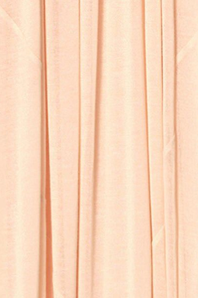 GATHERED HALTERNECK MAXI DRESS - APRICOT | COS US GATHERED HALTERNECK MAXI DRESS - APRICOT | COS US
