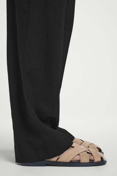 SUEDE FISHERMAN SANDALS - SAND | COS