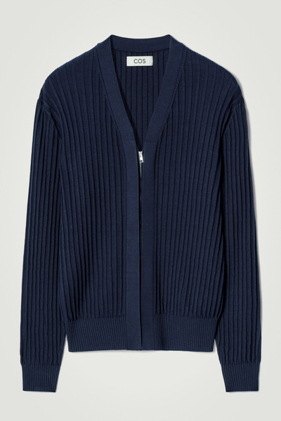 ブラームス Silk Wool Tropical Cardigan Jacket blurhms Cardigan jacket in dark sage wool, rayon and silk