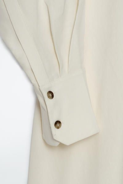 everlane linen shift dress The Seamed Dress in Stretch Linen