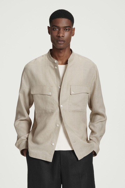 専用です。L'Appartement Linen No Collar No Collar Long Shirt（シャツ／ブラウス）｜L'Appartement