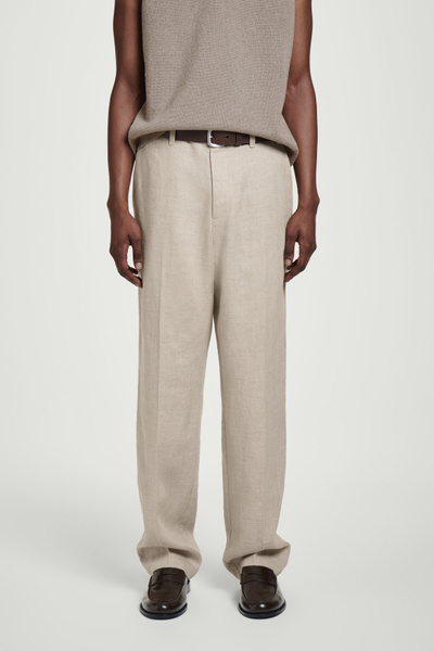 【MODERNIF】 banding linen slacks MODERNIF】 banding linen slacks MUSINSA | MUSINSA STANDARD