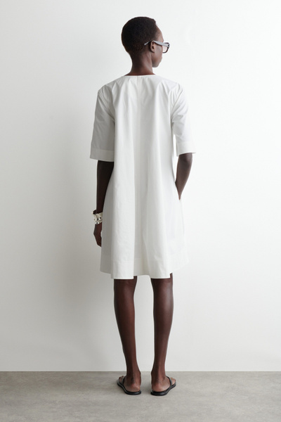 ワンピース ADD WHITE COTTON DRESS 7358_c385116b98_3042915a2b05cd