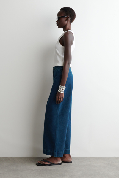 パンツ COS Wide Denim pants 46 WIDE-LEG DENIM PANTS - INDIGO | COS