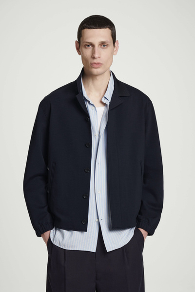 Duplex Cotton Jersey MA-1 Cosmo Navy