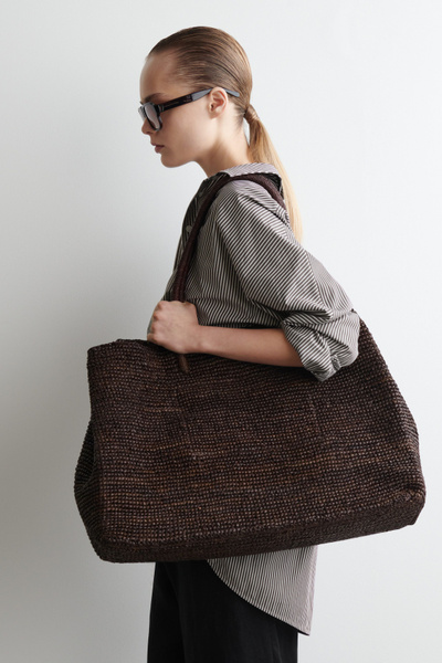 【COS】Oversized Hand Woven Tote Bag 7446_2f0925029e_f144f6cdd8e0d1