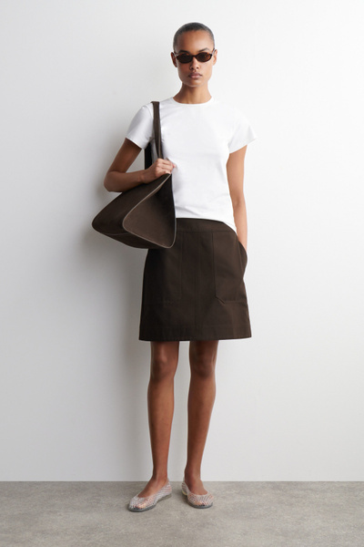 ★GLOWNY★ARCTIC PIGMENT MINI SKIRT (ASH BROWN)★正規品/人気 MUSINSA公式 | GLOWNY ARCTIC PIGMENT MINI SKIRT (ASH BROWN)