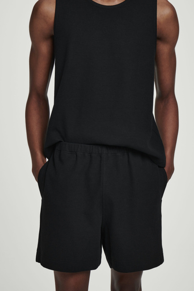 ●Sienne● State Cotton Shorts Black 10182120001 UNTITLED] Cotton Shorts SSU-S001 – A Pleasant Day