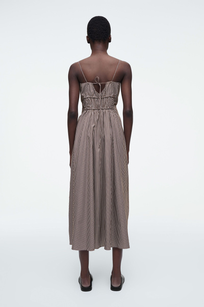 HeRIN.CYE | Many gathered sleeve dress (ワンピース(ロング