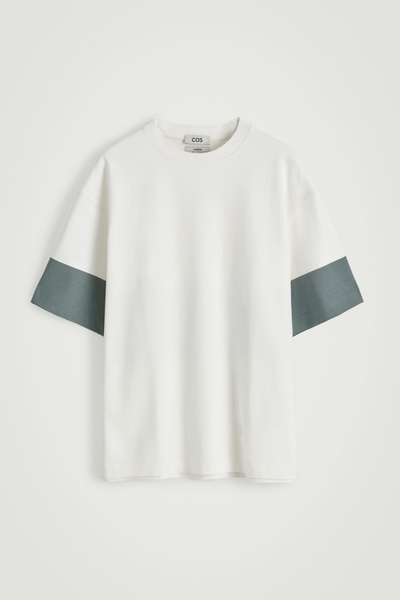 Tシャツ・カットソー HUECLOSET COSY COLLAR STRIPE KNIT 4BTR934 7531_9a8a899fe0_22fd6e25e0aecf