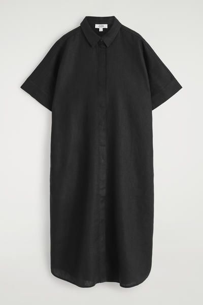casual linen summer dress Timeless Linen Summer Dress from NikkaPlace main image 1