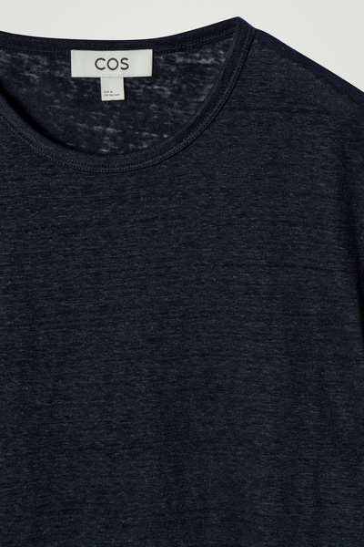 Tシャツ・カットソー 120% LINO Men T-shirt Navy 32ALIM7186000E90832ALIM S0025F 120% Lino T-Shirts for Men - Shop Now on FARFETCH