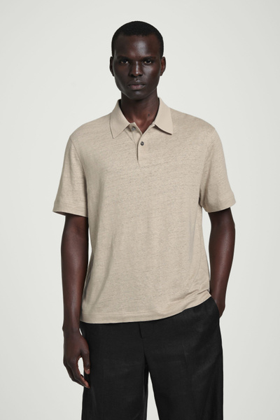 トップス leinwande Intarsia Knitted Polo BEIGE leinwande Intarsia Knitted Polo BEIGE