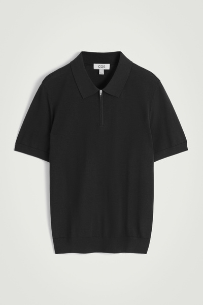 トップス shishikui POLO BLACK SHISHIKUI シシクイ POLO / BLACK - メルカリ
