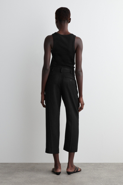 deres デレス Sophia drape pants Black 1 c2d7eb194ce9e043022891b37792ed