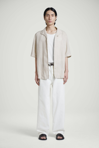 神サイズ【米国製】STRAIGHT RIGID WHITE DENIMPANTS Slim Illusion Kimmie Straight in Luxe White | 7 For All Mankind