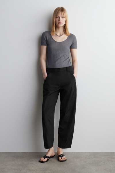 【未使用】argue NYLON MIDDLE HARF PANTS Ayden Linen Pant
