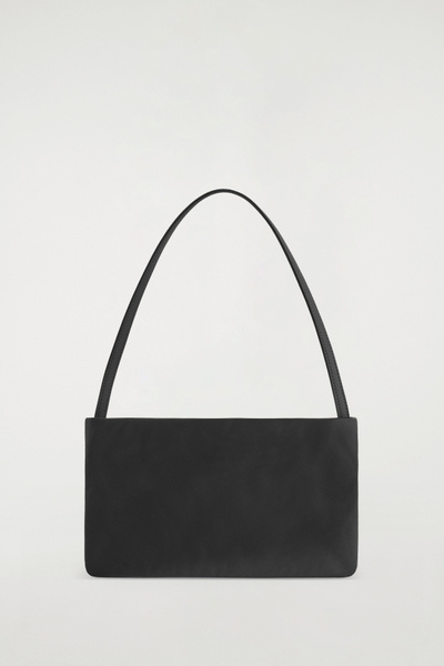 バッグ archive shoulder black leather bag waist Archive LEATHER SHOULDER BAG BLACK