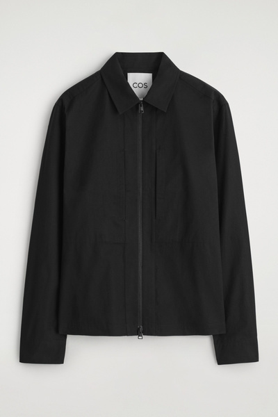 ジャケットその他 25SS   Cotton Collar Zip-up Jacket Mens Sequoia Full-Zip Jacket - Midweight Performance Jacket