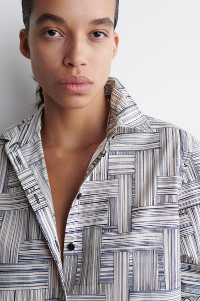 トップス 90's ORVIS cotton S/S print shirt M トップス 90's ORVIS cotton S/S print shirt M トップス 90's