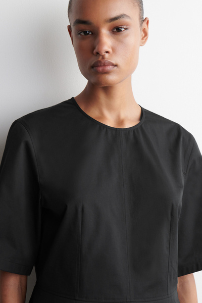 最終値下げAcka georgette peplum tops 完売品 2025年最新