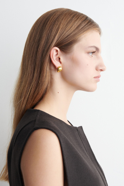 ★2022SS新作★MZUU★Molten Hexa Earrings ☆2022SS新作☆MZUU☆Double Molten Hexa Earrings (mzuu/ピアス