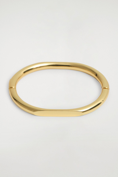 【美品】human made bangle gold SCULPTED BANGLE - GOLD | COS