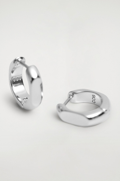 ピアス Mini Shell Earring (Silver) 925-Silver-Mini-Nautilus-Shell