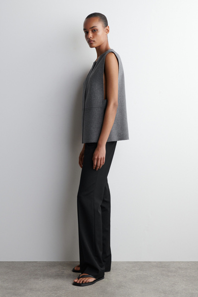 お値下げ　INSCRIRE Wool Short Vest-GRAY 完売 GrayWoolVestFront-W_1080x.png?