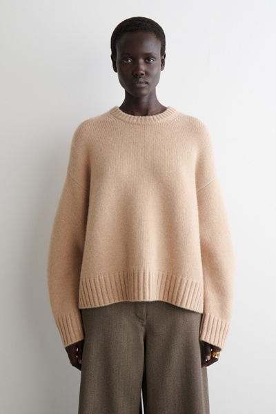 トップス ColorsClothingCompany Beige Knit 7834_618639ea7c_5a00454cfe68a8