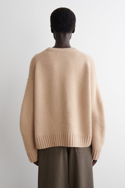 トップス 23AW A23AV02MC CASHMERE WOOL MOSSER AURALEE(オーラリー)】CASHMERE WOOL MOSSER SOUTIEN COLLAR