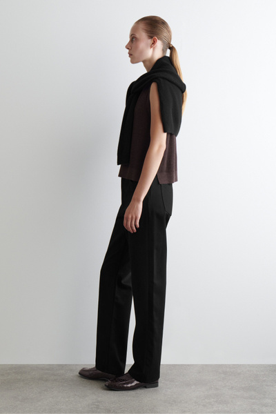   Jeans 黒 トレーナー　レディース　M X-girl ニット セーター LOGO JACQUARD KNIT TOP レディース