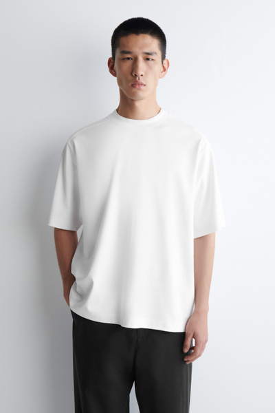 ☆OY☆ OVERSIZE LAYERED CHECK SHIRTS-WHITE 7851_48d9e15452_d6c02a78fb4743