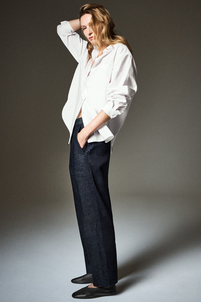 【AAKE】COZ DENIM PT Shirts adidas Adilenium Two-In-One Denim Shirt W 'Light