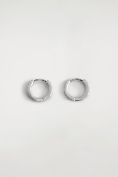 ♡HOOPEY♡  15 ct. t.w. Diamond Hoop Earrings in Sterling Silver. 2 1