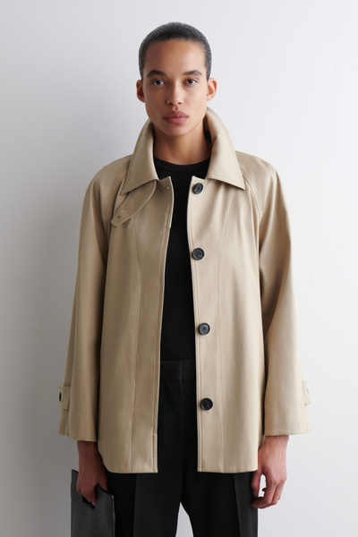 コート ASPESI Woman Coat Beige NN502L108 60226 Women's Coats and Trench Coats – ASPESI