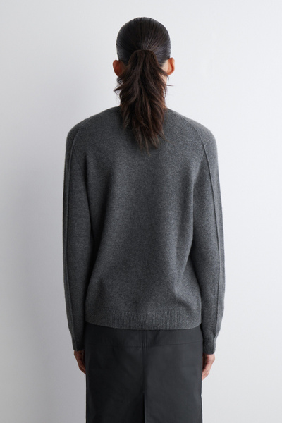 トップス 24aw descendant MORAY CREW NECK KNIT L DESCENDANT FW24 CLAM CREW NECK KNIT (2 colors)