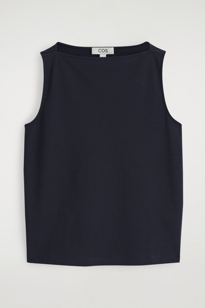 [新品タグなし] elu boatneck cup tank top 790_cc1304168e_12c4a65846eb38e