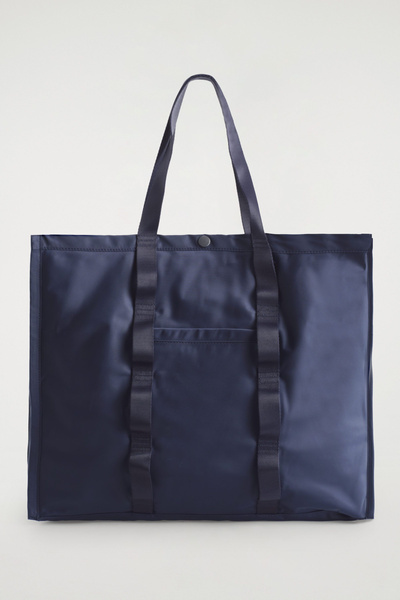 バッグ everyone nylon logo tote bag (NAVY) everyone nylon logo tote bag (NAVY) | everyone