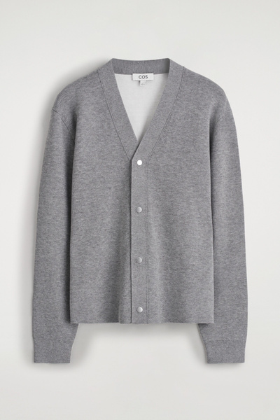 24ss TTT_MSW Lame cardigan カーディガン グレー TTT MSW] Lame cardigan - MOLDNEST