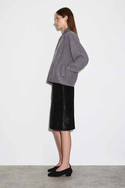 セオリー　Pure Wool Sculpted DB Coat グレー　M 7941_73ec620f68_c9db297a3d41e7