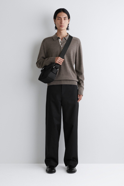 ★OY★NYLON CROSSBODY POUCH - BLACK★正規品/韓国直送料込 7979_02c5010e8d_b5dba44f939e85