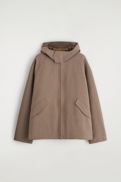 ジャケット・アウター na.e Wool&Cashmere Hoodie Coat brown 7983_44a4bfc82b_978f4f1c013016