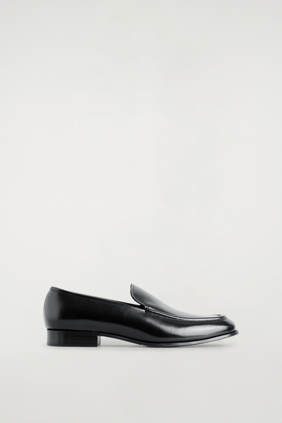 POLISHED-LEATHER LOAFERS - BLACK | COS US display picture 1
