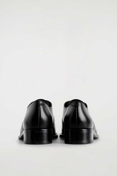 LEATHER DERBY SHOES - BLACK | COS US LEATHER DERBY SHOES - BLACK | COS US