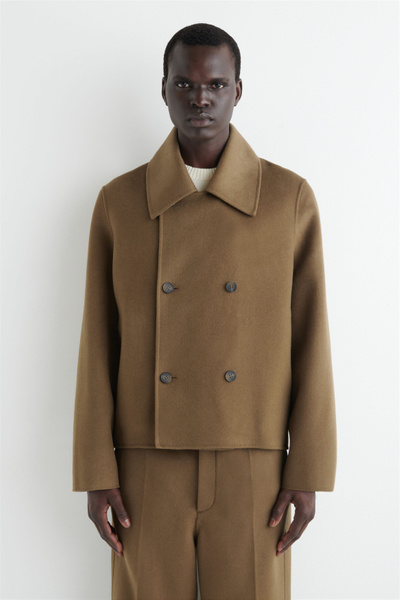 リエルリシェStall set Rever Pea Coat チャコールグレー Vintage Kapital Wool Peacoat - Yamashiro Factory - Size S - Etsy
